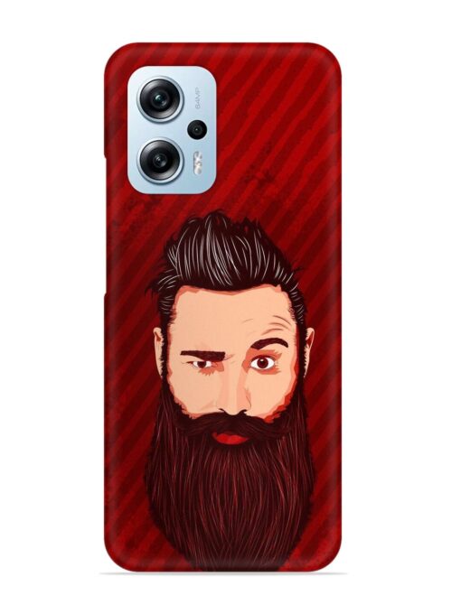 Beardo Man Snap Case for Xiaomi Redmi K50I (5G) Zapvi