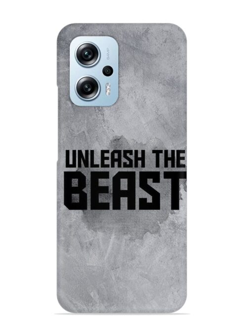 Unleash The Beast Snap Case for Xiaomi Redmi K50I (5G) Zapvi