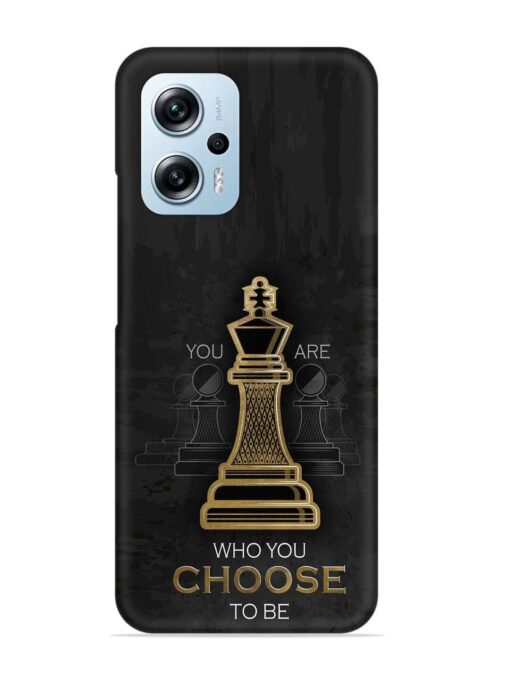 You Are Who Choose To Be Snap Case for Xiaomi Redmi K50I (5G) Zapvi