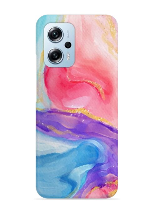 Watercolor Gradient Snap Case for Xiaomi Redmi K50I (5G) Zapvi