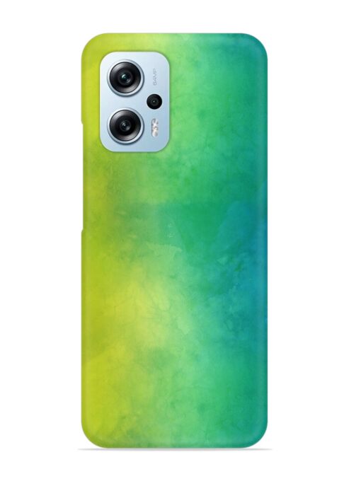 Yellow Green Gradient Snap Case for Xiaomi Redmi K50I (5G) Zapvi
