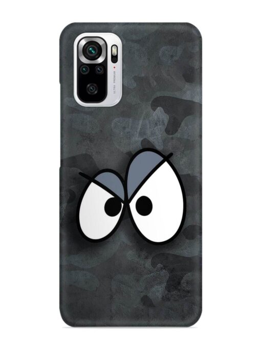 Big Eyes Night Mode Snap Case for Xiaomi Redmi Note 10S Zapvi