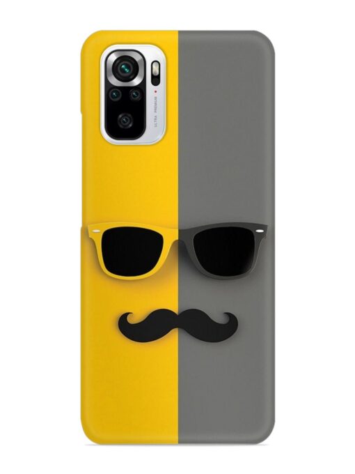 Stylish Goggle Snap Case for Xiaomi Redmi Note 10S Zapvi
