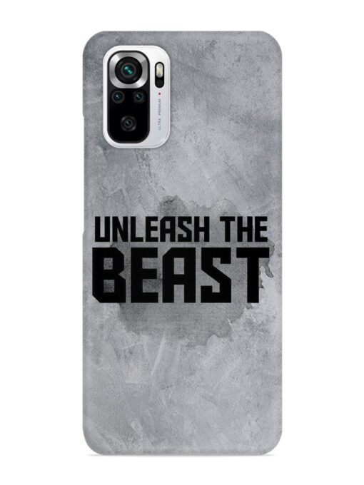 Unleash The Beast Snap Case for Xiaomi Redmi Note 10S Zapvi