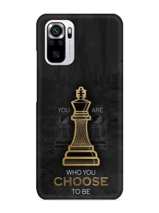 You Are Who Choose To Be Snap Case for Xiaomi Redmi Note 10S Zapvi