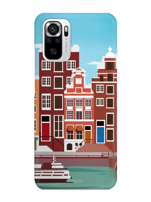 Scenery Architecture Amsterdam Landscape Snap Case for Xiaomi Redmi Note 10S Zapvi