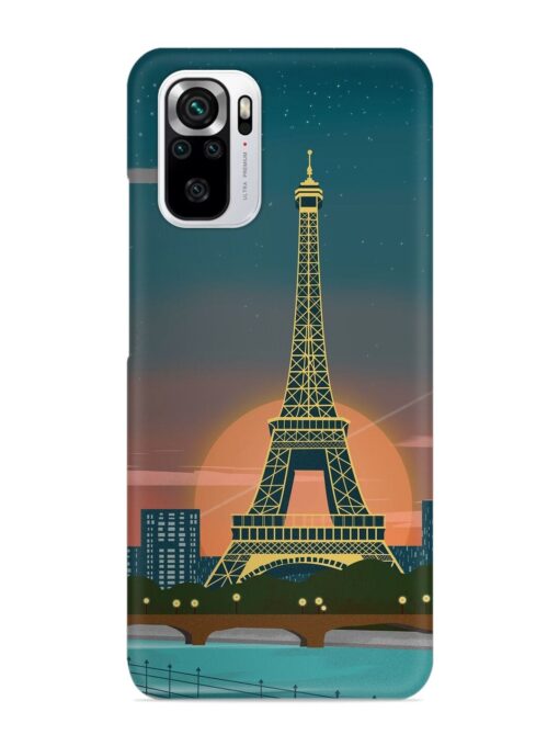 Scenery Architecture France Paris Snap Case for Xiaomi Redmi Note 10S Zapvi