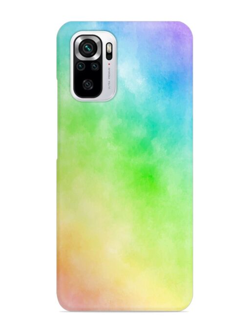 Watercolor Mixture Snap Case for Xiaomi Redmi Note 10S Zapvi