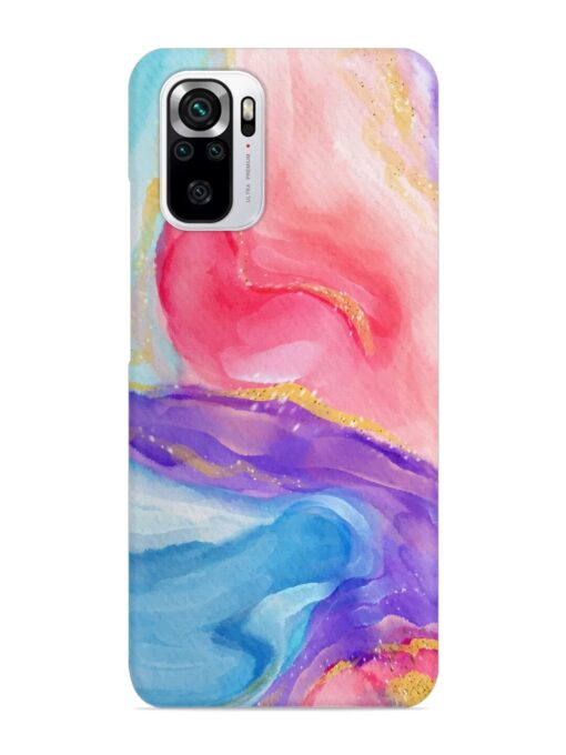 Watercolor Gradient Snap Case for Xiaomi Redmi Note 10S Zapvi