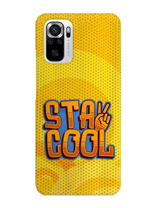 Stay Cool Snap Case for Xiaomi Redmi Note 10S Zapvi