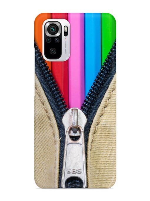 Zip In Color Snap Case for Xiaomi Redmi Note 10S Zapvi