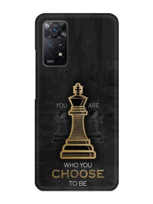 You Are Who Choose To Be Snap Case for Xiaomi Redmi Note 11 Pro (5G) Zapvi