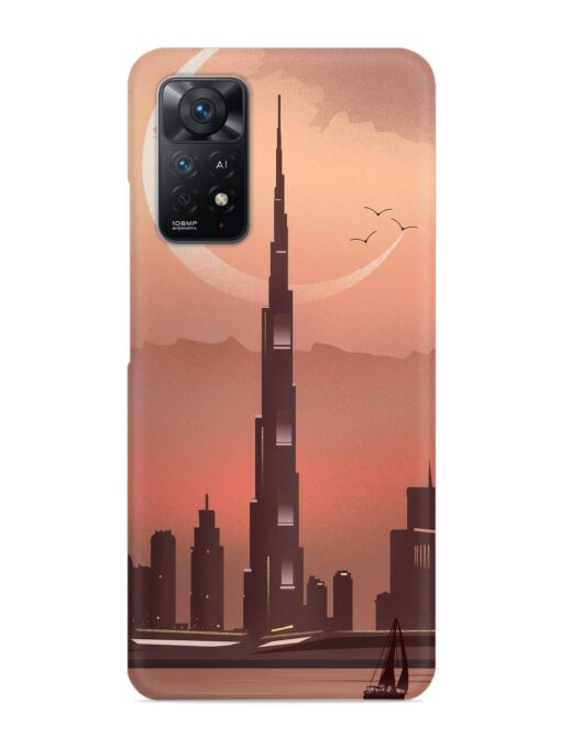 Landmark Burj Khalifa Snap Case for Xiaomi Redmi Note 11 Pro (5G) Zapvi