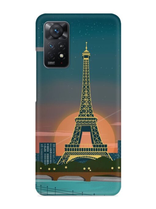 Scenery Architecture France Paris Snap Case for Xiaomi Redmi Note 11 Pro (5G) Zapvi