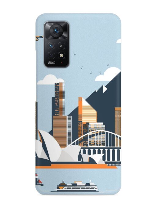 Sydney Opera Landscape Snap Case for Xiaomi Redmi Note 11 Pro (5G) Zapvi
