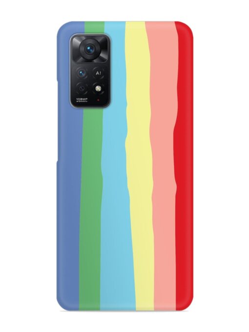 Rainbow Premium Shade Snap Case for Xiaomi Redmi Note 11 Pro (5G) Zapvi