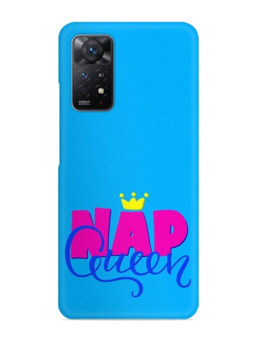 Nap Queen Quote Snap Case for Xiaomi Redmi Note 11 Pro (5G) Zapvi