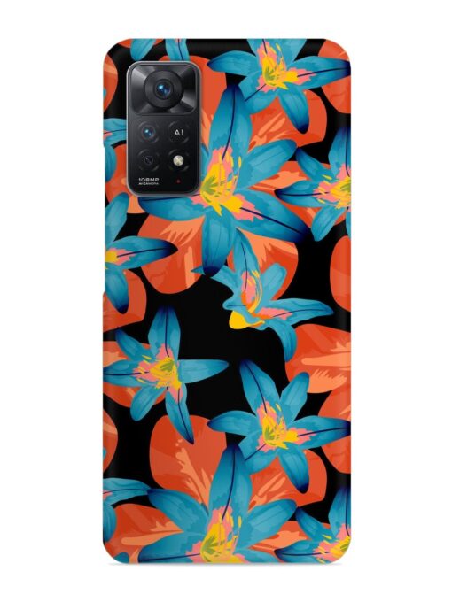Philippine Flowers Seamless Snap Case for Xiaomi Redmi Note 11 Pro (5G) Zapvi