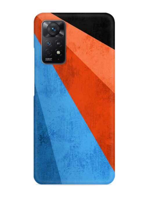 Modern Matte Abstract Snap Case for Xiaomi Redmi Note 11 Pro (5G) Zapvi