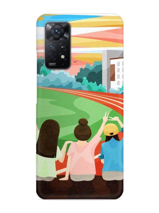 School Playground Snap Case for Xiaomi Redmi Note 11 Pro (5G) Zapvi