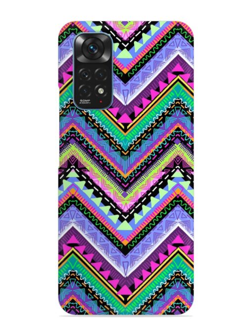 Tribal Aztec Print Snap Case for Xiaomi Redmi Note 11S Zapvi