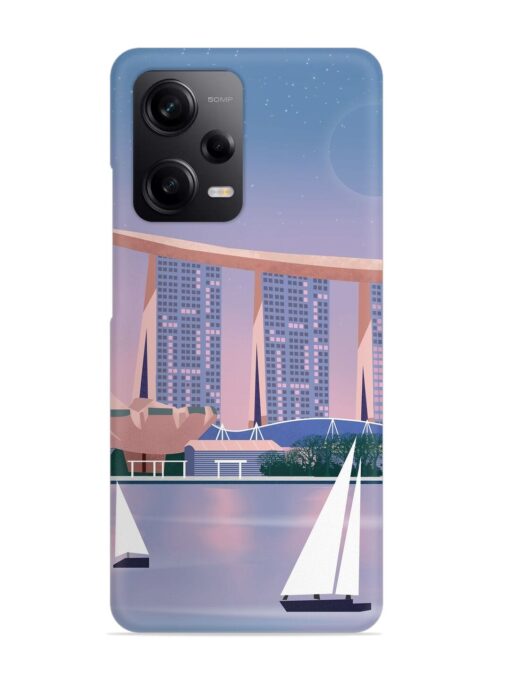 Singapore Scenery Architecture Snap Case for Xiaomi Redmi Note 12 Pro (5G) Zapvi