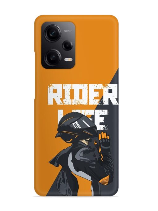 Rider Life Snap Case for Xiaomi Redmi Note 12 Pro (5G) Zapvi