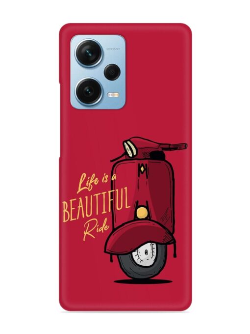 Life Is Beautiful Rides Snap Case for Xiaomi Redmi Note 12 Pro Plus (5G) Zapvi