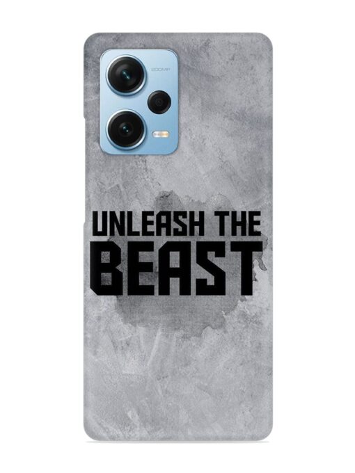 Unleash The Beast Snap Case for Xiaomi Redmi Note 12 Pro Plus (5G) Zapvi