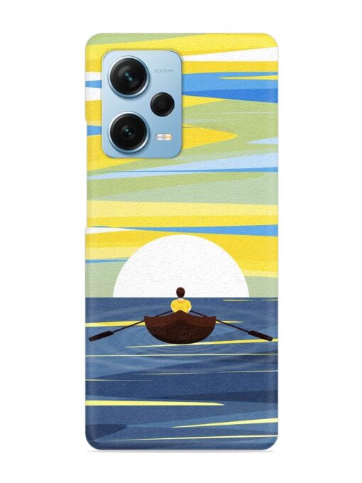 Rowing Person Ferry Paddle Snap Case for Xiaomi Redmi Note 12 Pro Plus (5G) Zapvi
