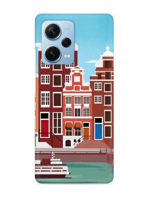 Scenery Architecture Amsterdam Landscape Snap Case for Xiaomi Redmi Note 12 Pro Plus (5G) Zapvi