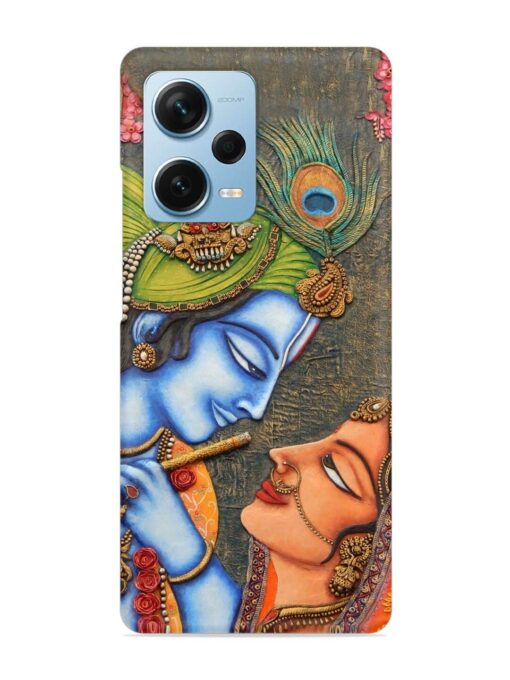 Lord Radha Krishna Flute Art Snap Case for Xiaomi Redmi Note 12 Pro Plus (5G) Zapvi