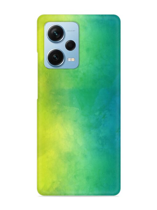 Yellow Green Gradient Snap Case for Xiaomi Redmi Note 12 Pro Plus (5G) Zapvi