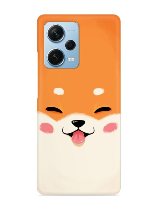 Happy Cat Art Snap Case for Xiaomi Redmi Note 12 Pro Plus (5G) Zapvi