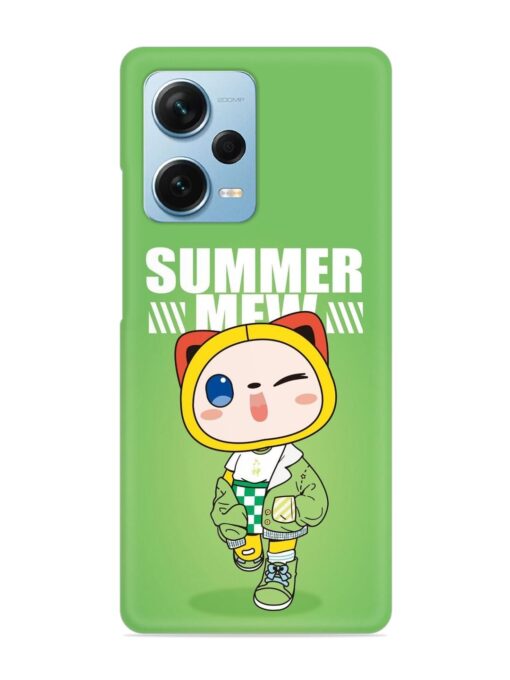 Summer Mew Snap Case for Xiaomi Redmi Note 12 Pro Plus (5G) Zapvi
