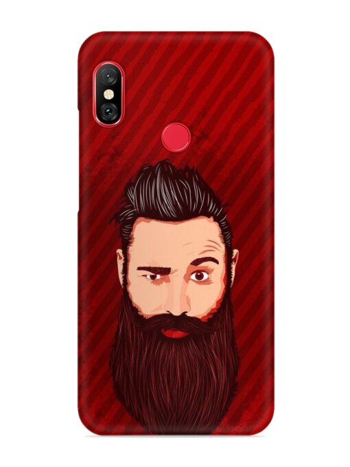 Beardo Man Snap Case for Xiaomi Redmi Note 5 Pro Zapvi