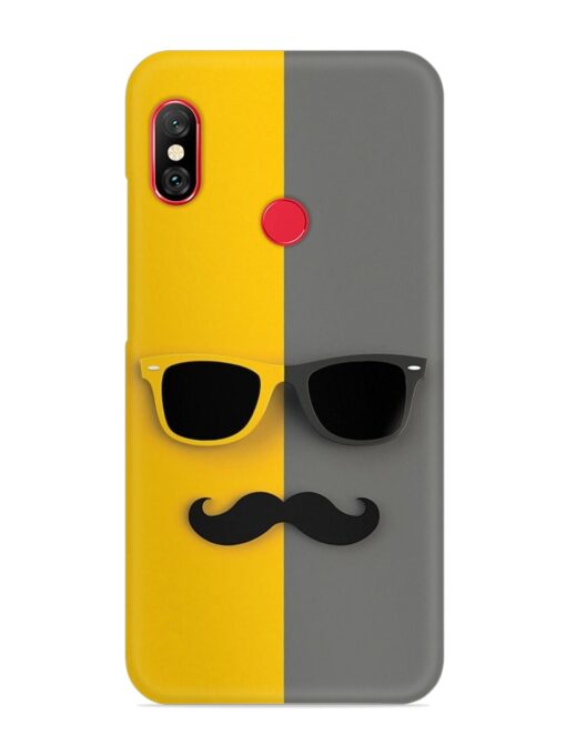 Stylish Goggle Snap Case for Xiaomi Redmi Note 5 Pro Zapvi