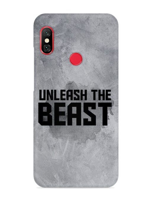Unleash The Beast Snap Case for Xiaomi Redmi Note 5 Pro Zapvi