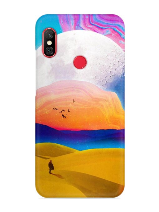 Sandy Desert Snap Case for Xiaomi Redmi Note 5 Pro Zapvi