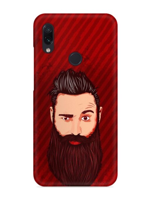 Beardo Man Snap Case for Xiaomi Redmi Note 7 Zapvi