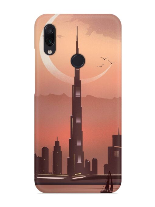 Landmark Burj Khalifa Snap Case for Xiaomi Redmi Note 7 Zapvi