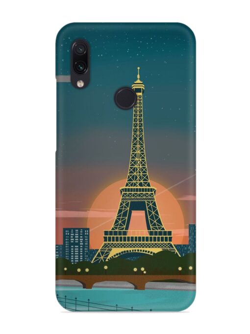 Scenery Architecture France Paris Snap Case for Xiaomi Redmi Note 7 Zapvi