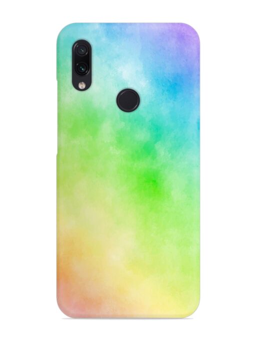 Watercolor Mixture Snap Case for Xiaomi Redmi Note 7 Zapvi