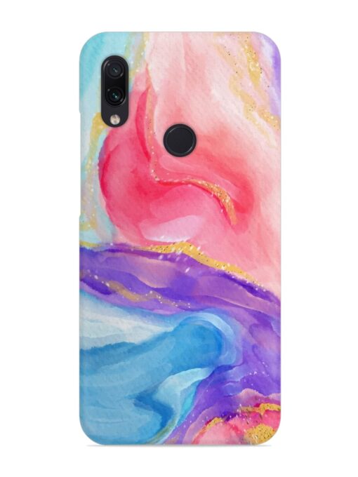 Watercolor Gradient Snap Case for Xiaomi Redmi Note 7 Zapvi