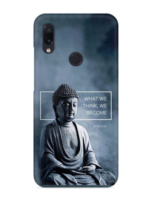 What We Think We Become Snap Case for Xiaomi Redmi Note 7 Zapvi
