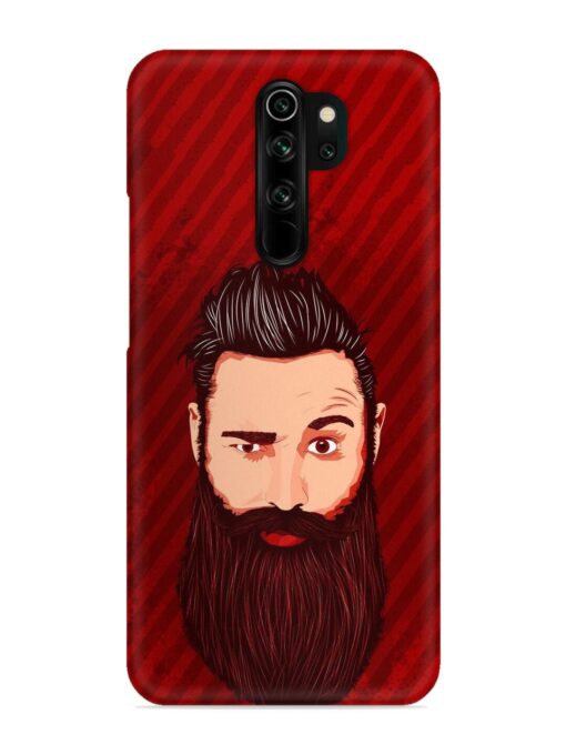 Beardo Man Snap Case for Xiaomi Redmi Note 8 Pro Zapvi
