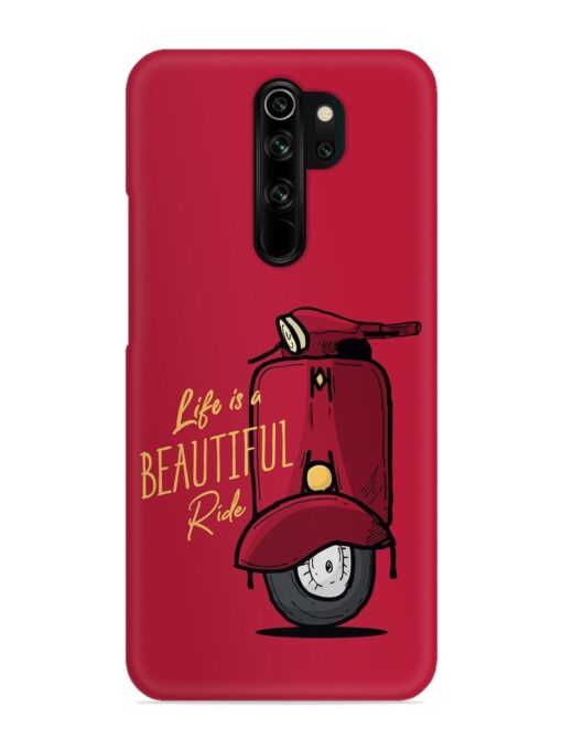Life Is Beautiful Rides Snap Case for Xiaomi Redmi Note 8 Pro Zapvi