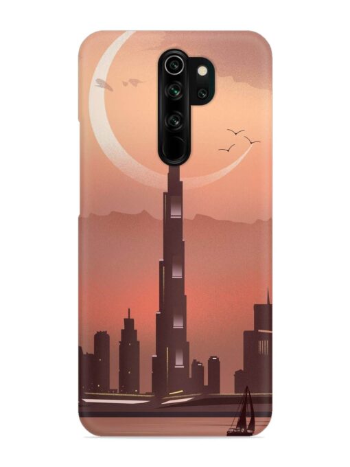 Landmark Burj Khalifa Snap Case for Xiaomi Redmi Note 8 Pro Zapvi