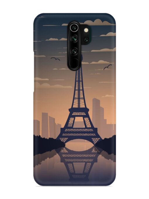 France Paris Eiffel Tower Gradient Snap Case for Xiaomi Redmi Note 8 Pro Zapvi