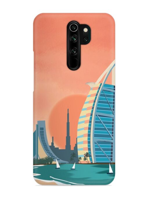 Dubai Architectural Scenery Snap Case for Xiaomi Redmi Note 8 Pro Zapvi